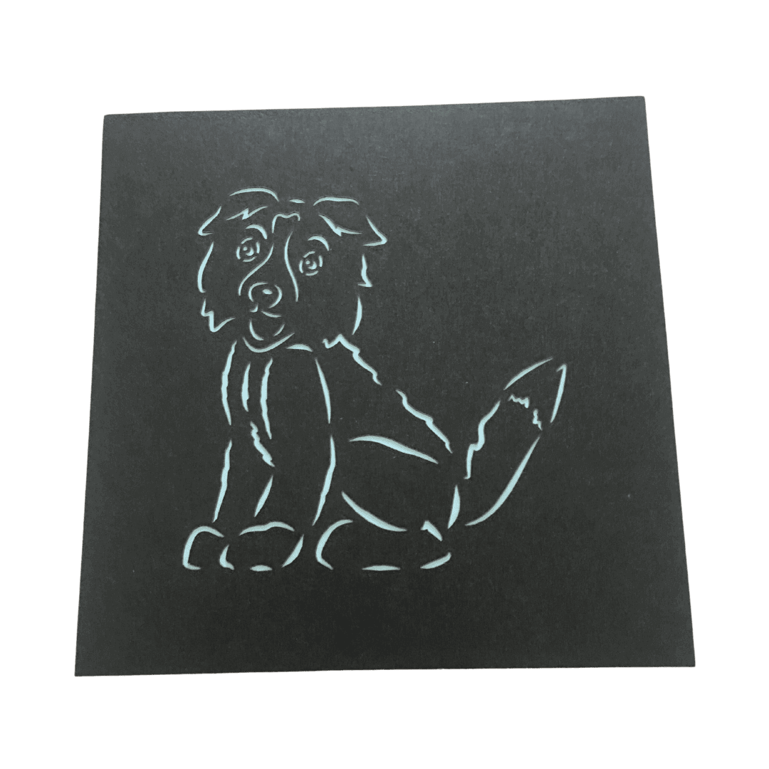 Puppy Pop Up Card