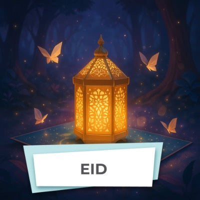 Eid Greeting Cards Pop up