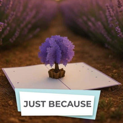 Just because  Greeting Cards Pop up