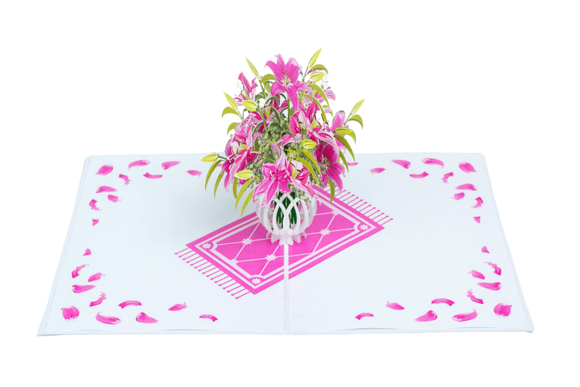 Pink Lilies - Abra Cards