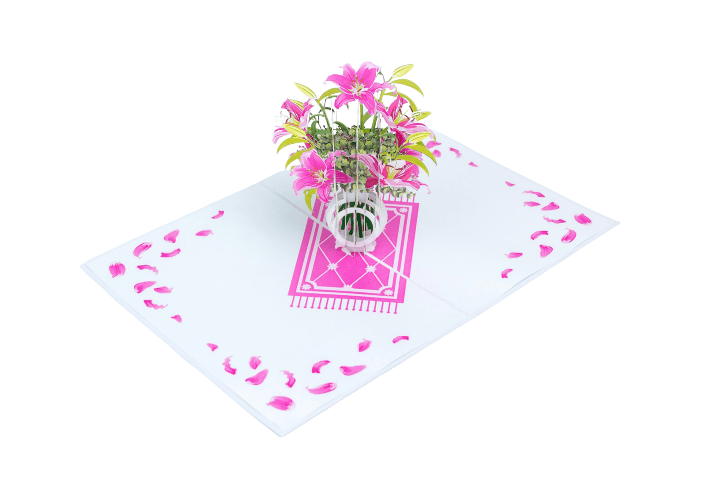 Pink Lilies - Abra Cards
