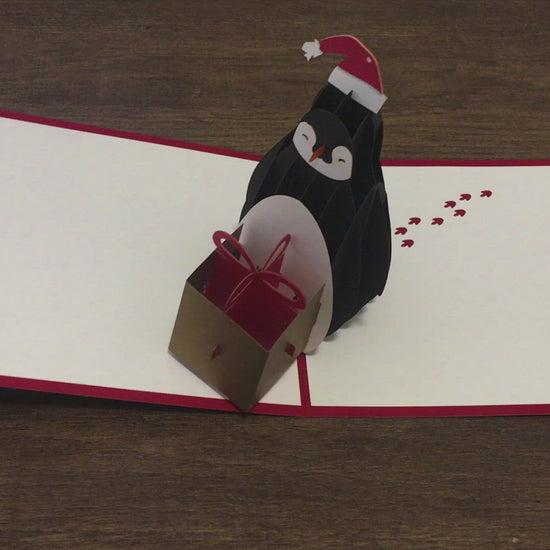 Penguin Pop Up Card