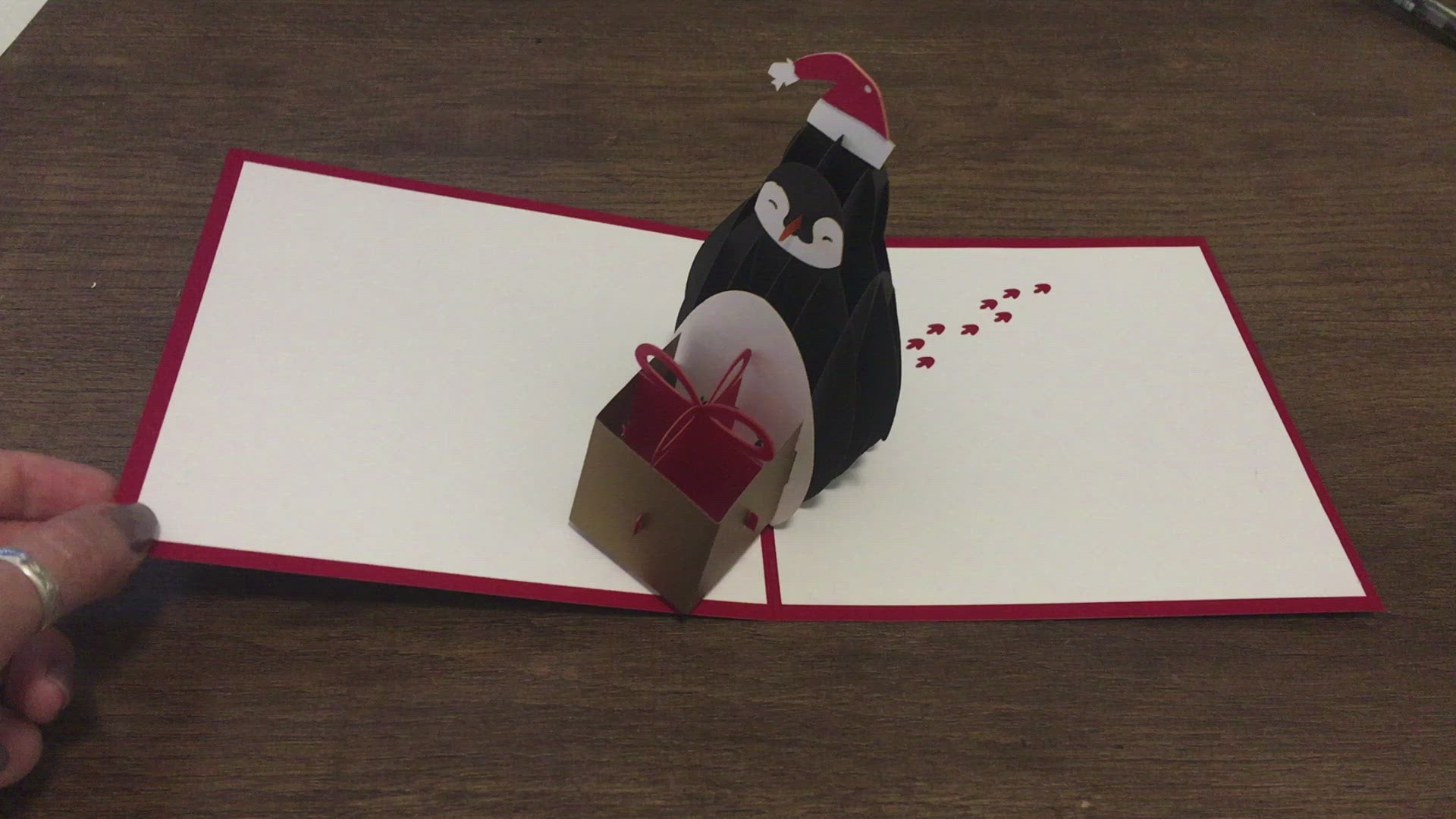 Penguin Pop Up Card
