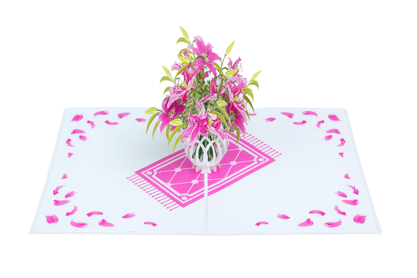 Pink Lilies - Abra Cards