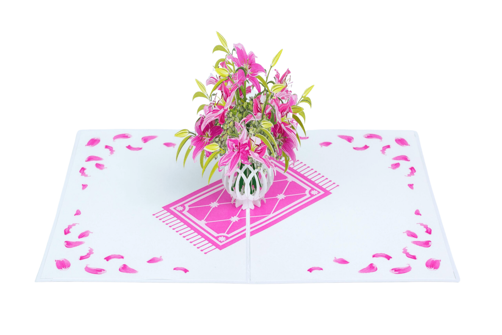 Pink Lilies - Abra Cards