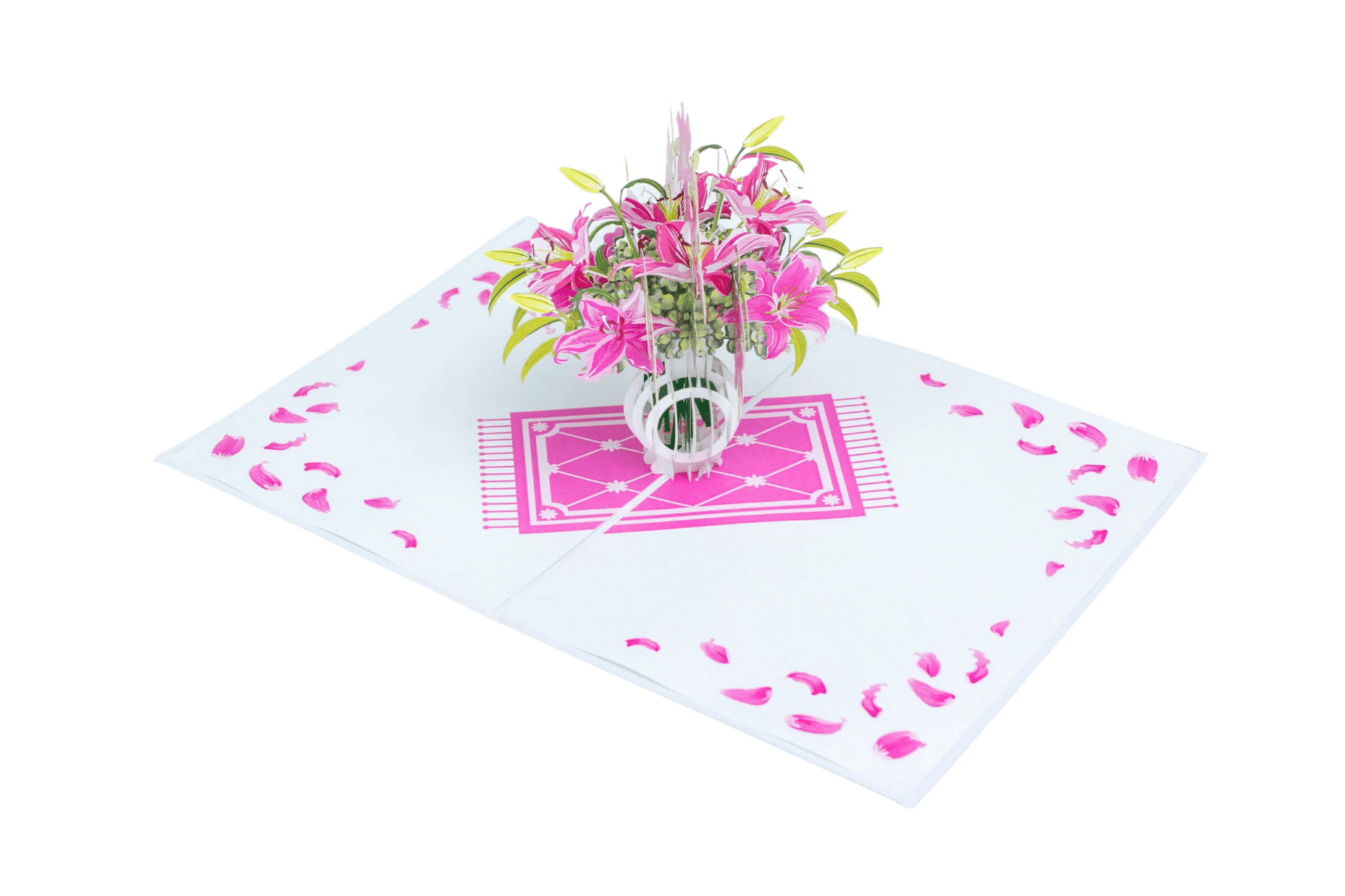 Pink Lilies - Abra Cards