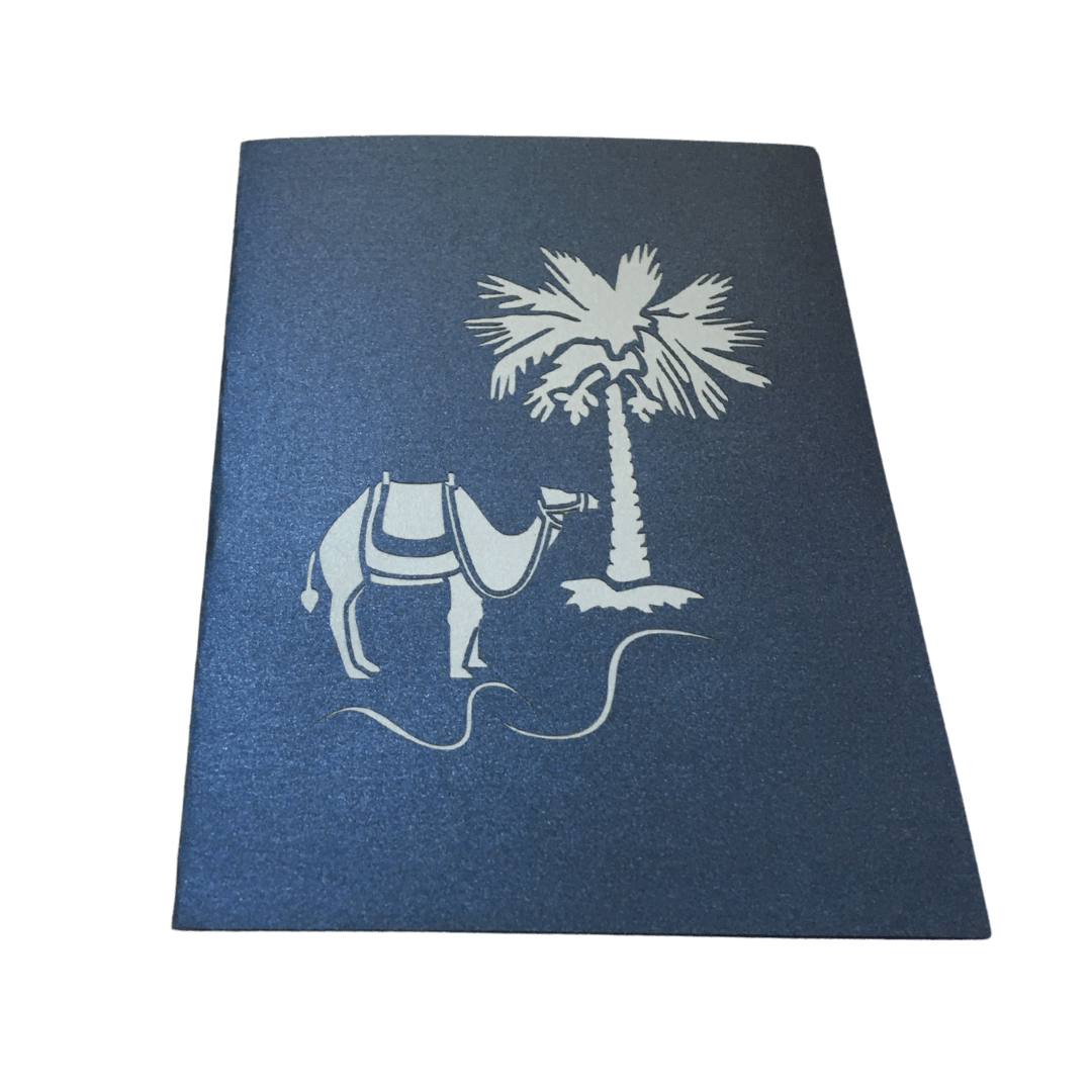 Midnight Desert Scene - Abra Cards