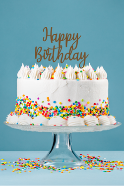 Happy Birthday - Cake Topper