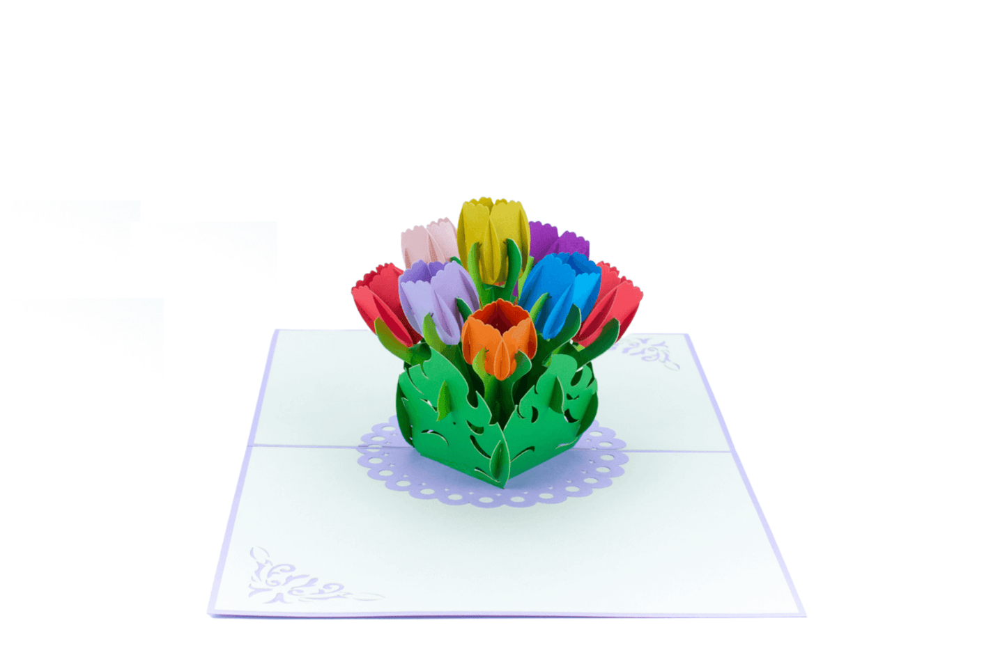 Tulip Multicoloured - Abra Cards