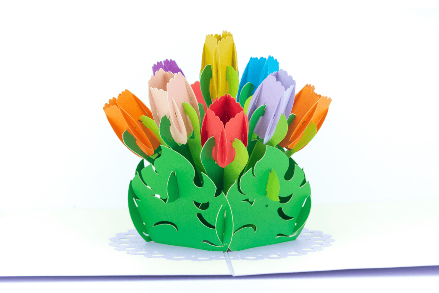 Tulip Multicoloured - Abra Cards