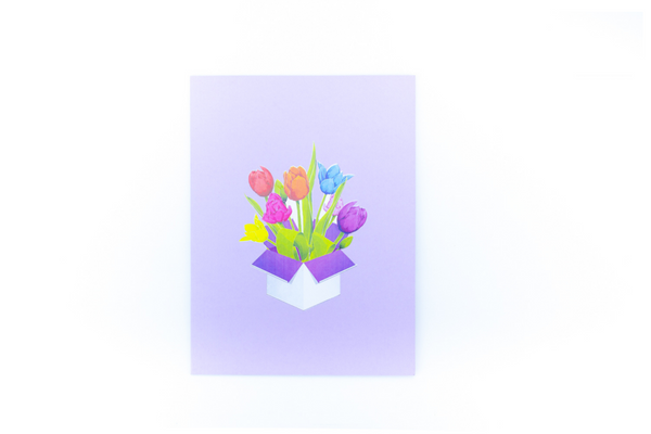 paper flower cards