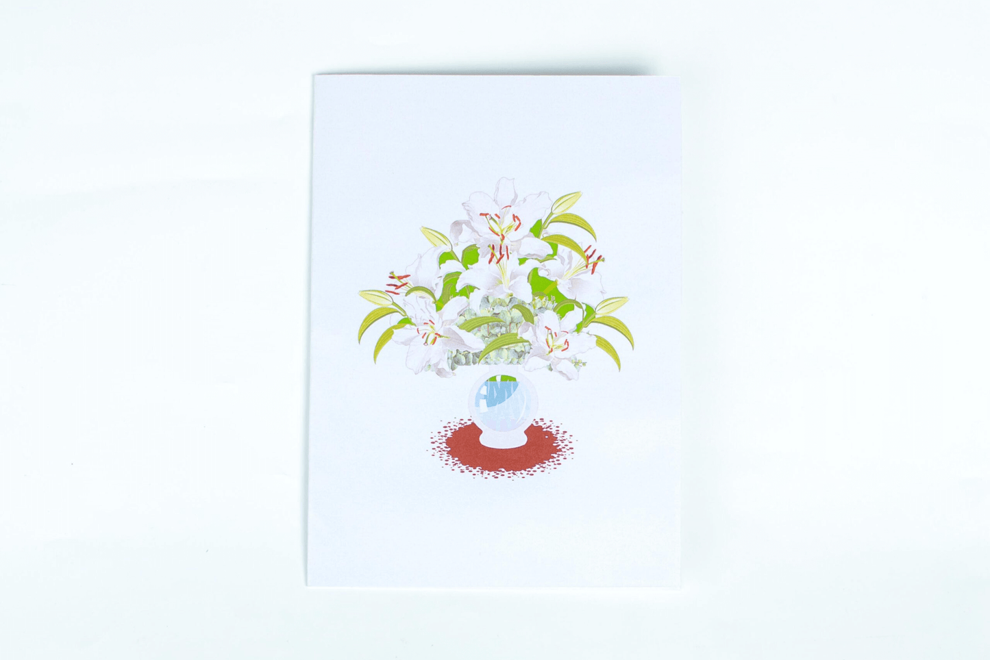 White Lilies - Abra Cards