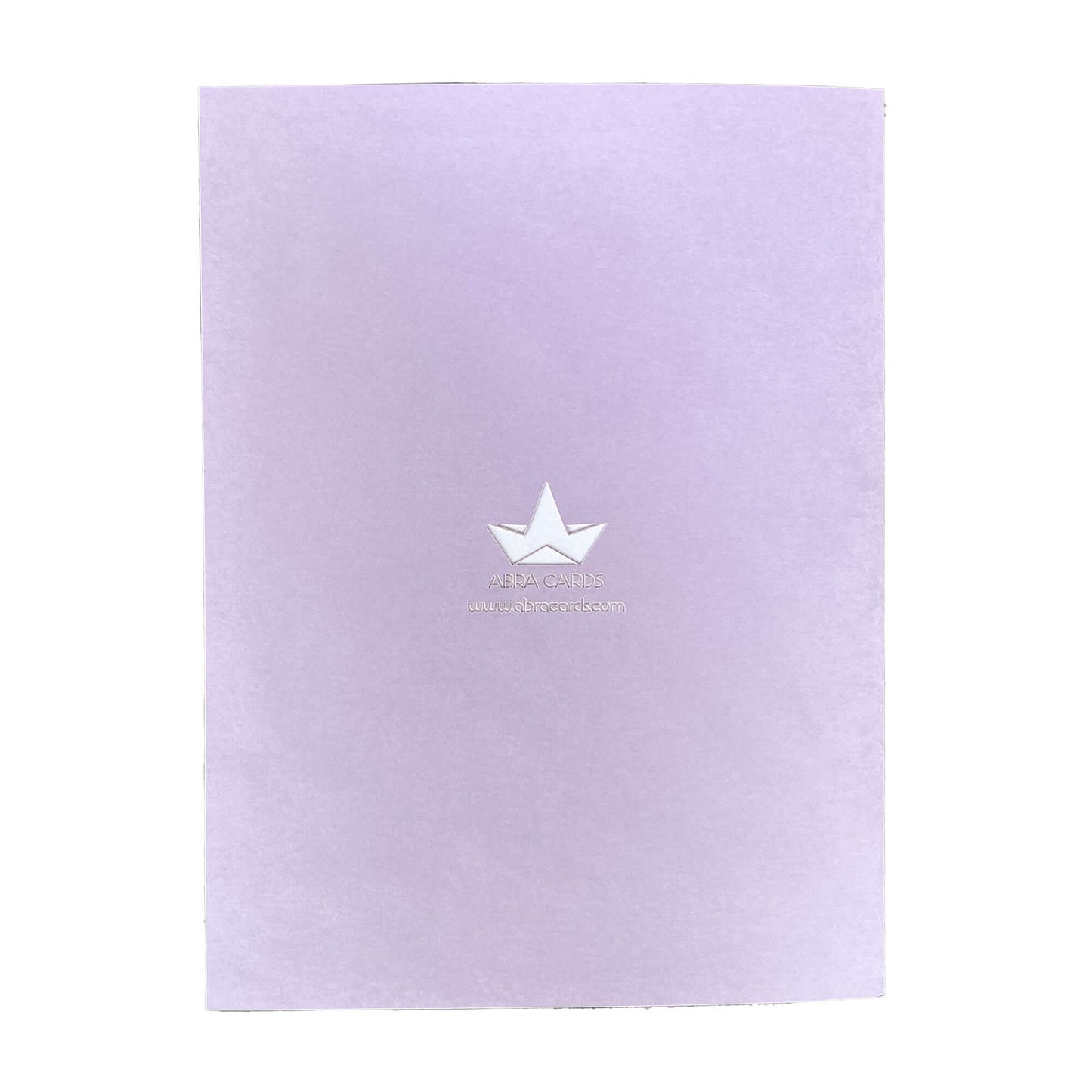 Purple Rose Bouquet Pop Up Card – Floral Gift