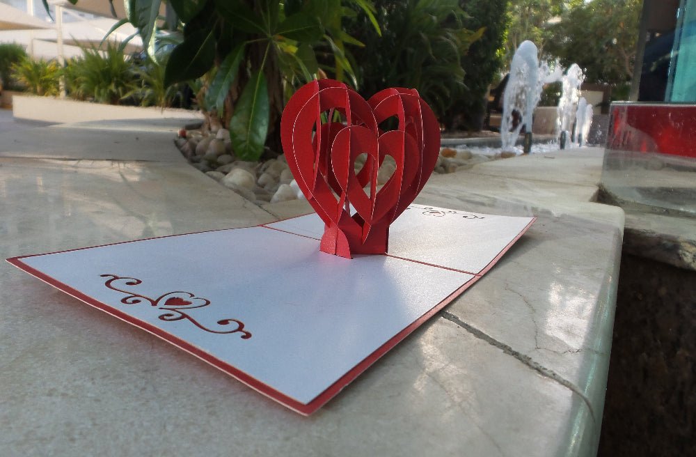 3D Heart Love Card - Perfect Gift for Valentine’s Day