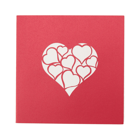 3D Heart Love Card - Perfect Gift for Valentine’s Day