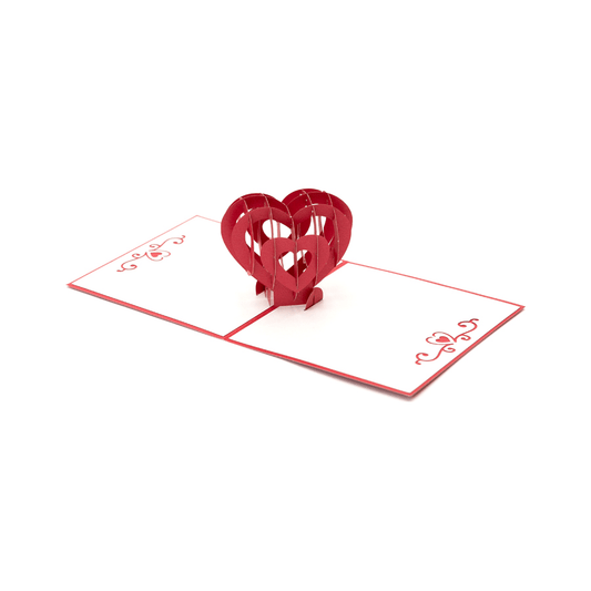 3D Heart Love Card - Perfect Gift for Valentine’s Day