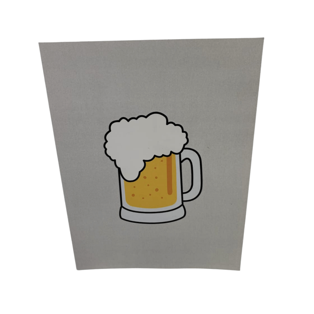 Beer Glass - Abra Cards