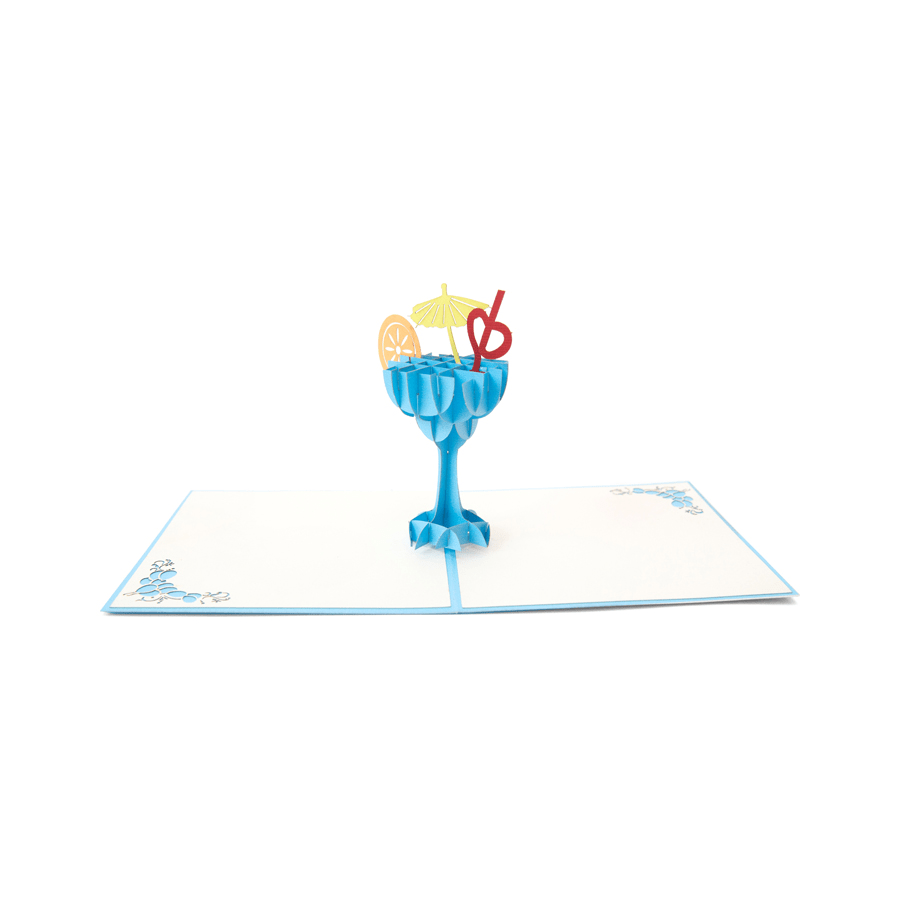 Cocktail Pop Up Card