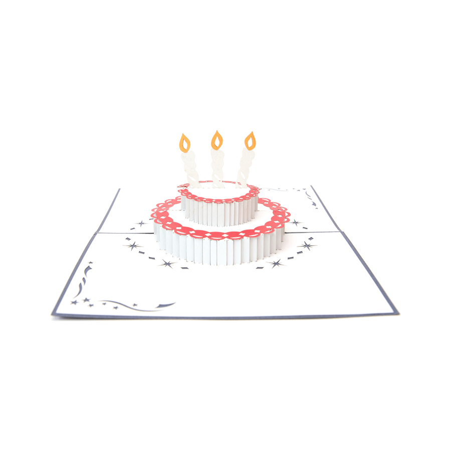 Pop Up Birthday Cake Card