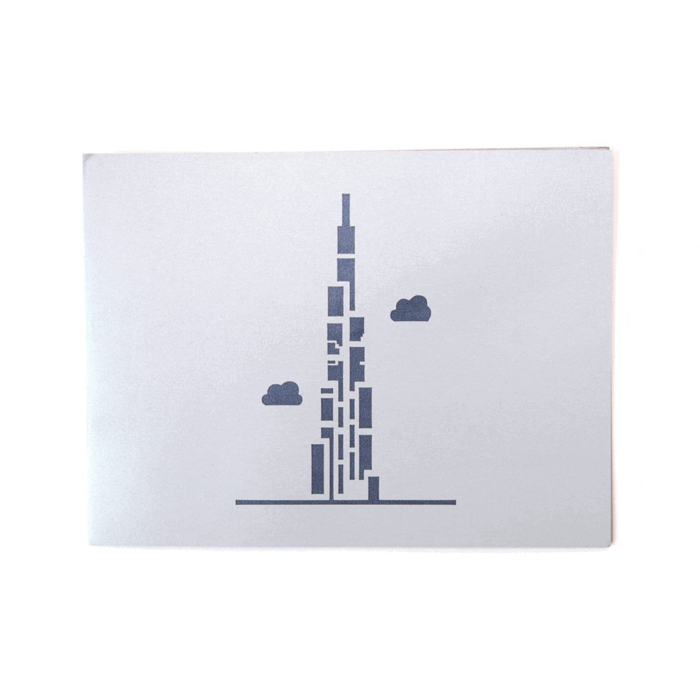 Burj Khalifa Dubai Landmark Pop Up Card - Souvenir