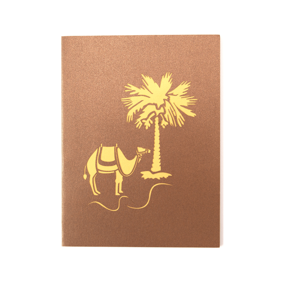 Desert Scene Pop Up Card