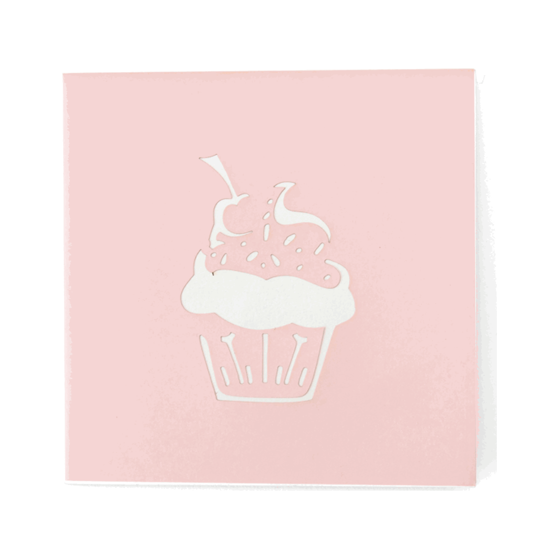 Cupcake Pop Up Card - Sweet Birthday Greeting