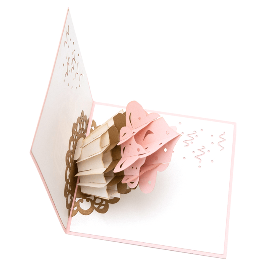 Cupcake Pop Up Card - Sweet Birthday Greeting
