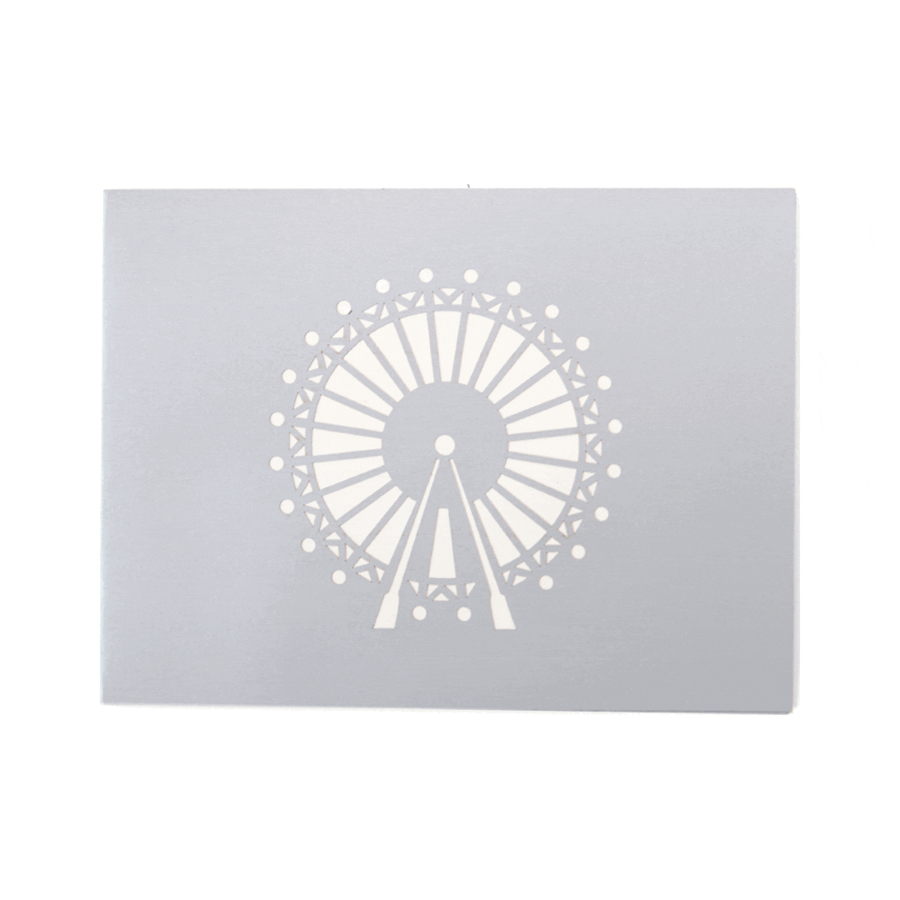 Ain Dubai Pop Up Card