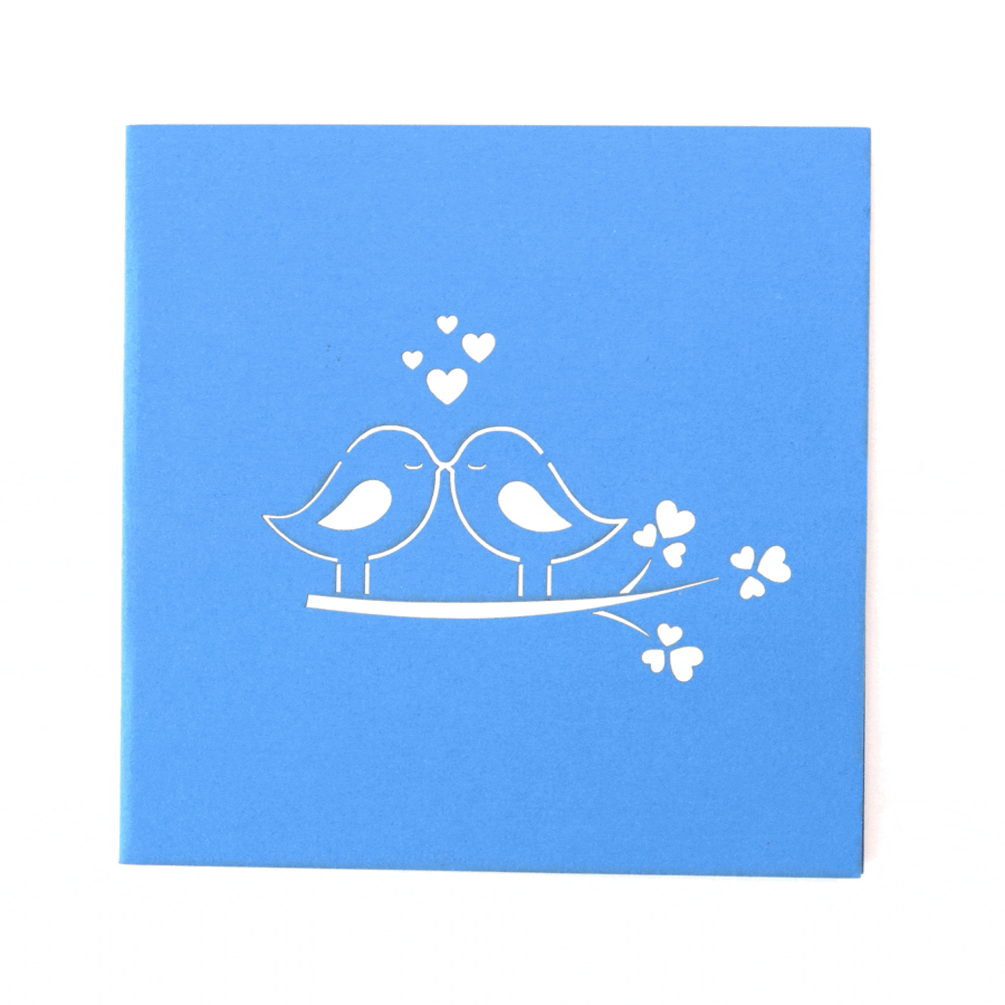 Lovebirds Pop Up Anniversary Card - Abra Cards