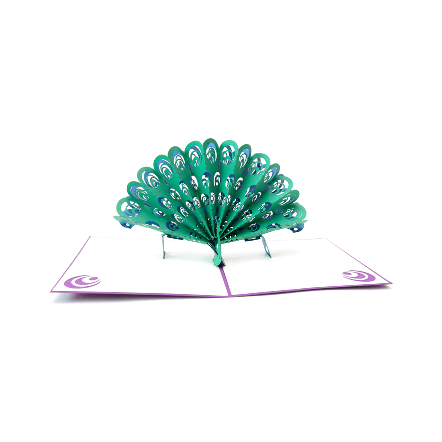 Peacock - Abra Cards