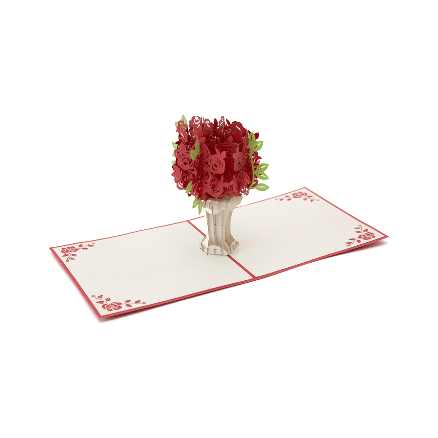 3D Rose Bouquet Card: The Ultimate Symbol of Love