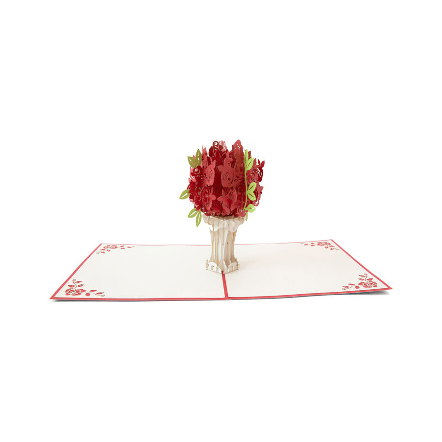 3D Rose Bouquet Card: The Ultimate Symbol of Love