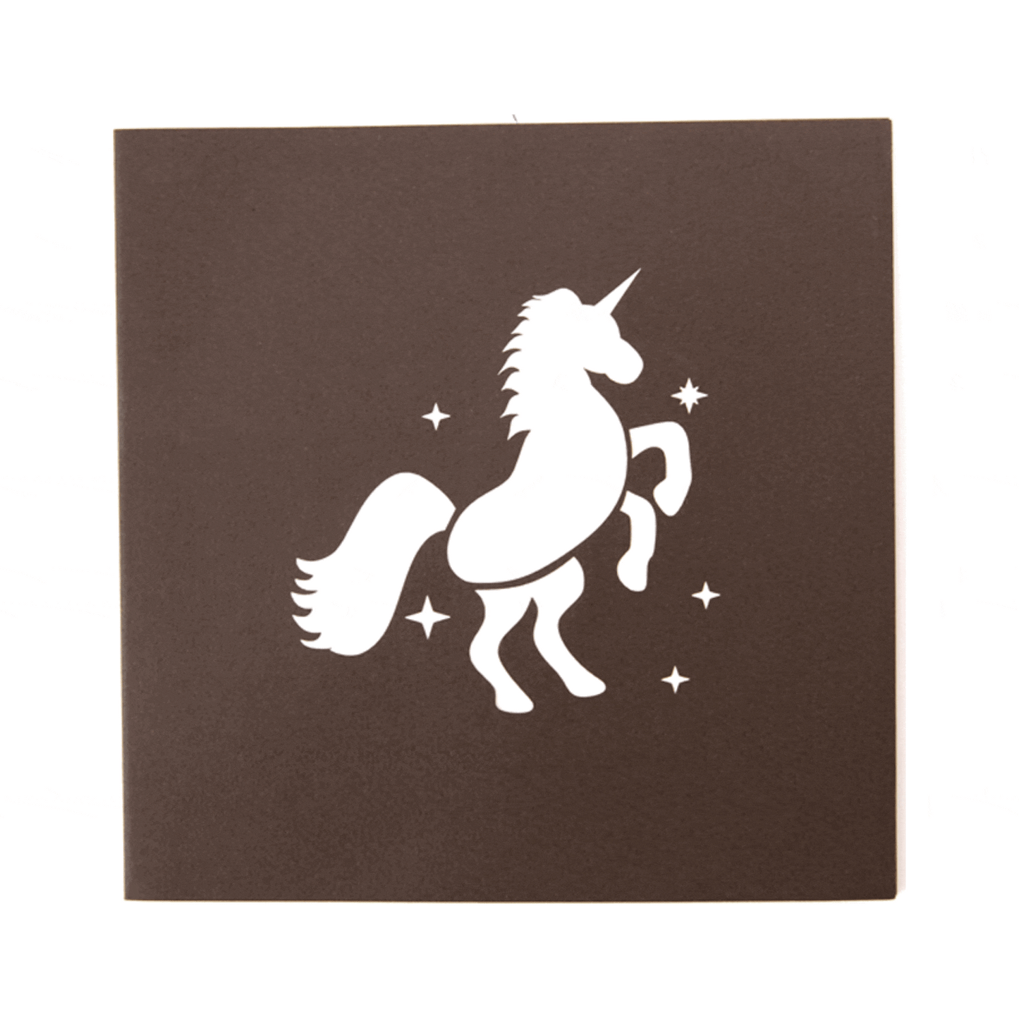Unicorn Pop Up Card