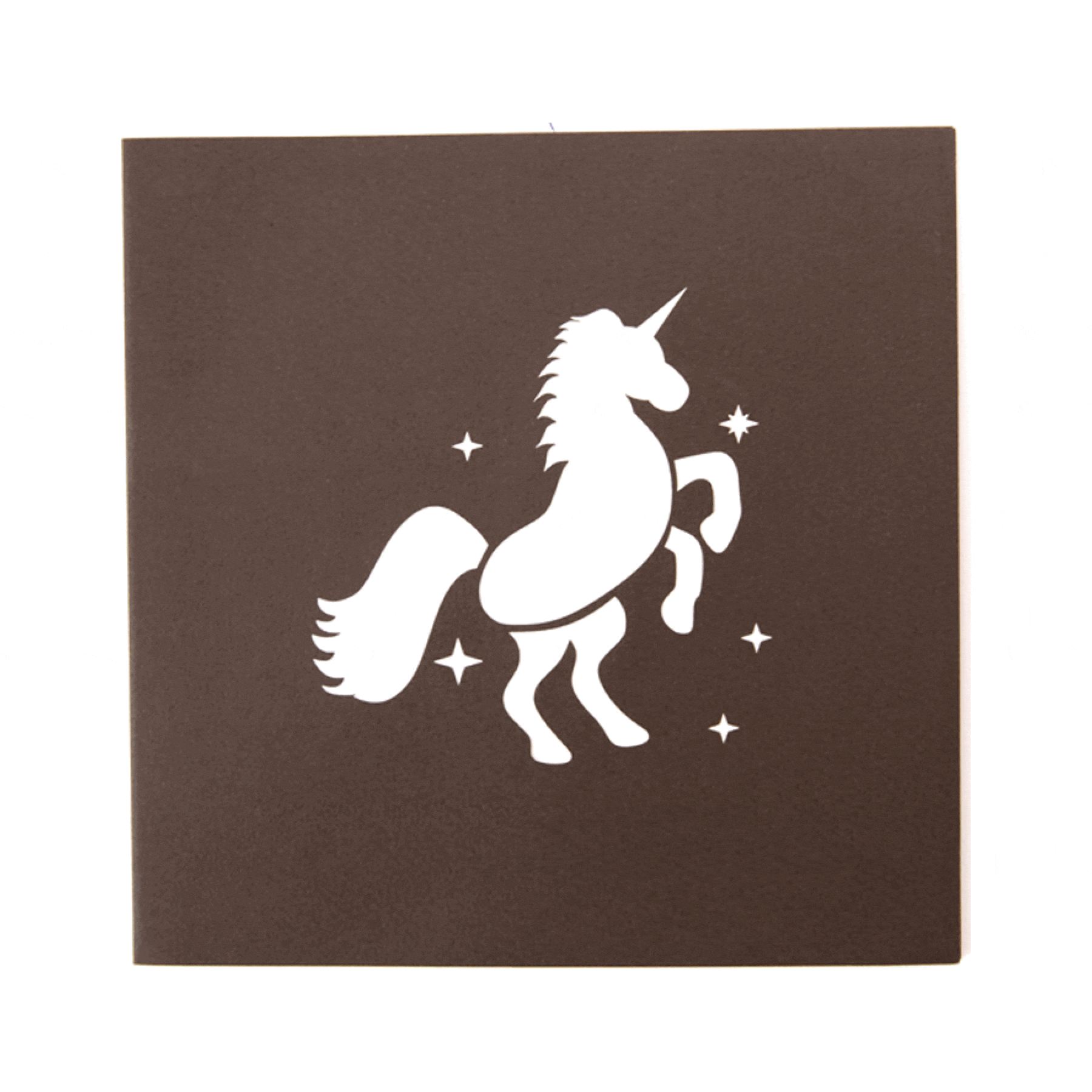 Unicorn Pop Up Card