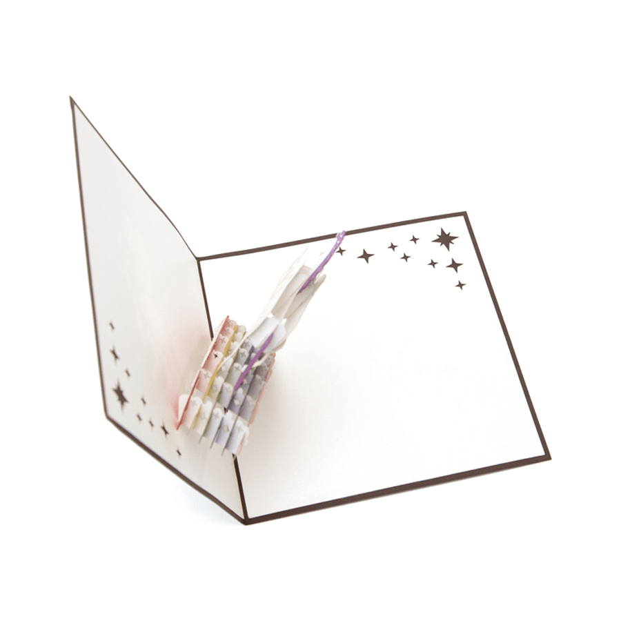 Unicorn Pop Up Card