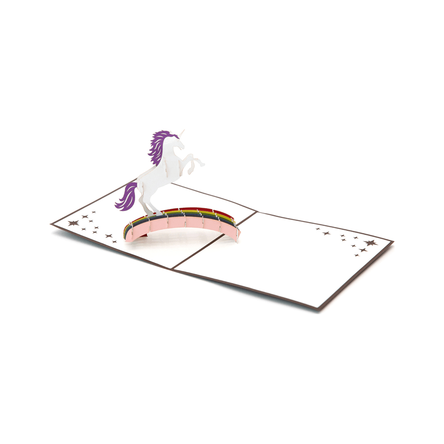 Unicorn Pop Up Card