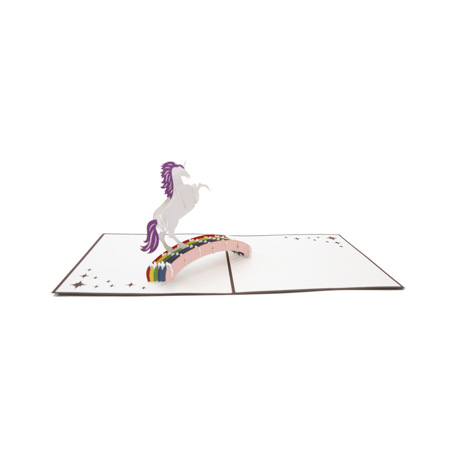 Unicorn Pop Up Card