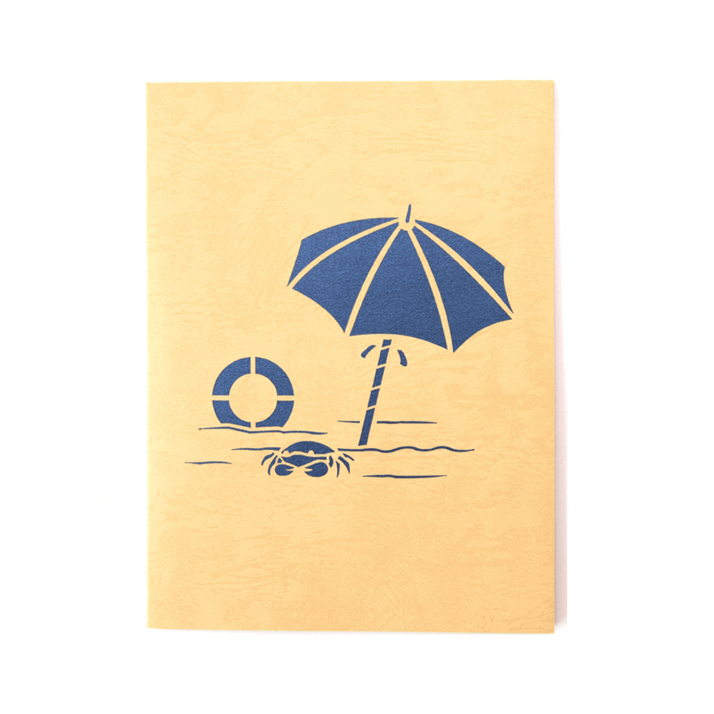 Beach Pop Up Card