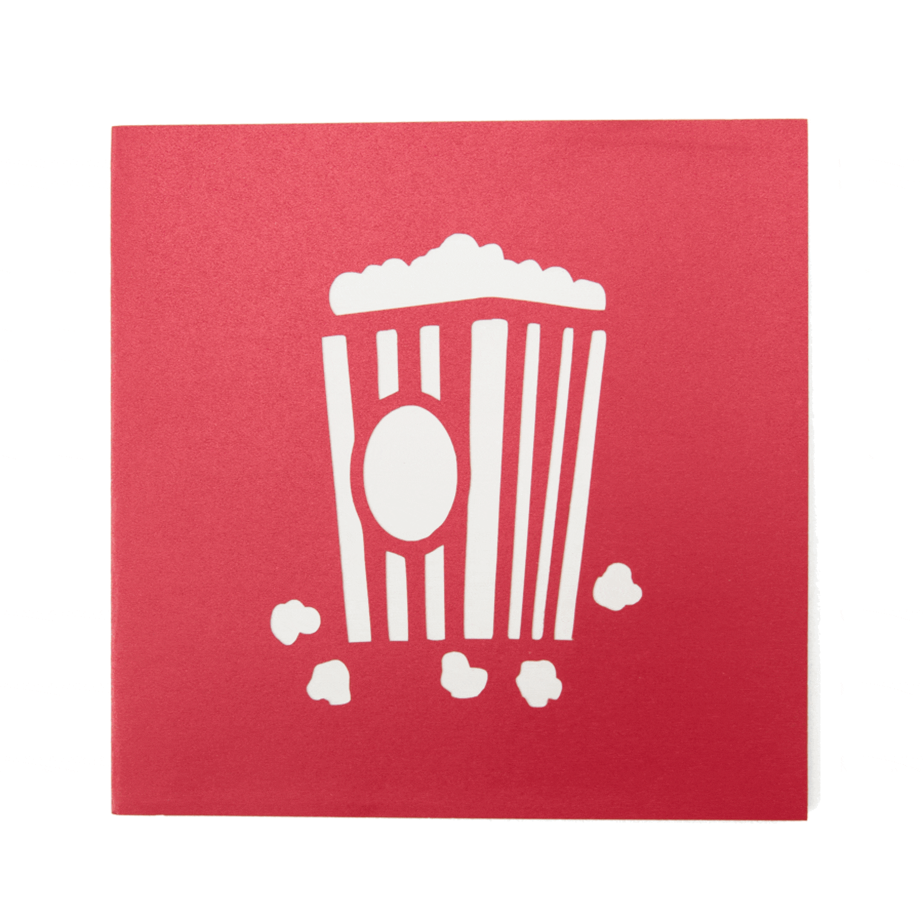 Popcorn Pop Up Card