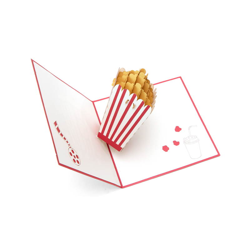 Popcorn Pop Up Card