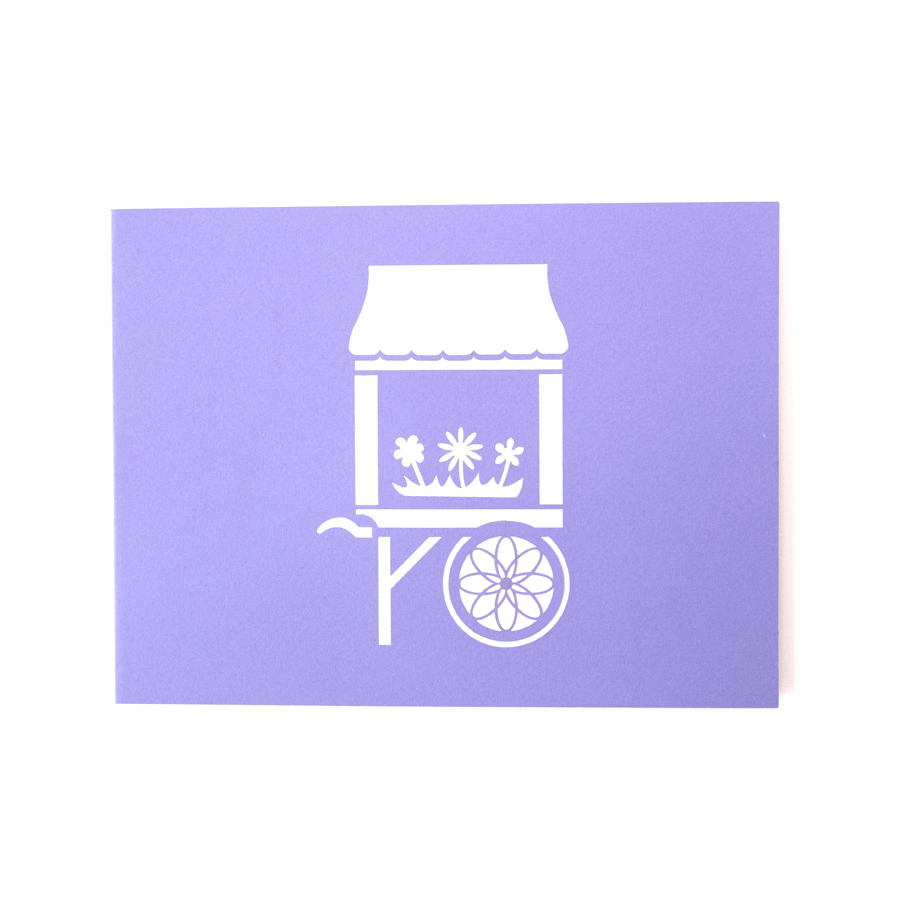 Flower Cart - Abra Cards