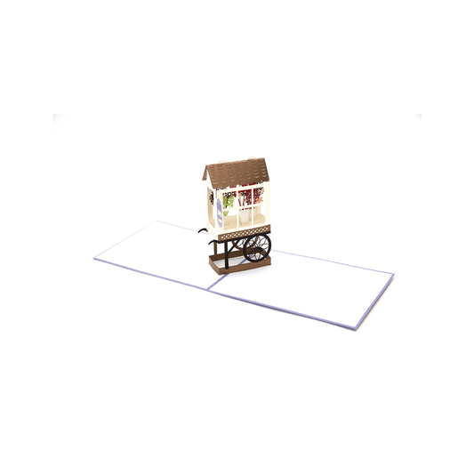 Flower Cart - Abra Cards