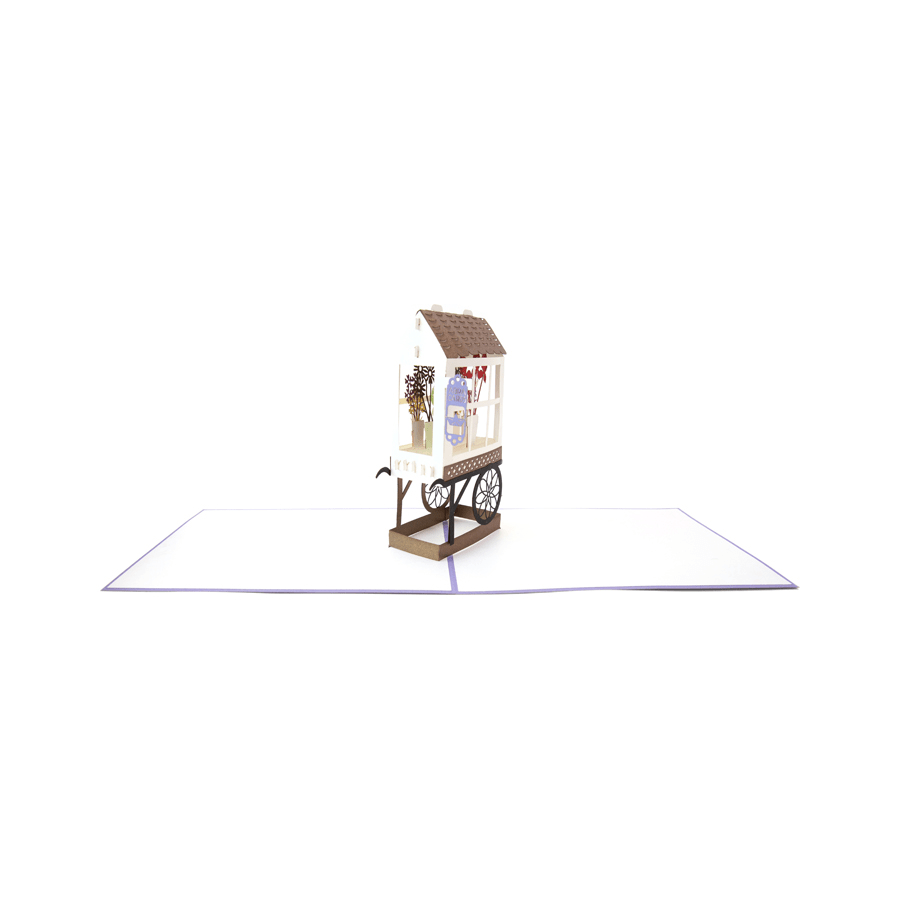 Flower Cart - Abra Cards