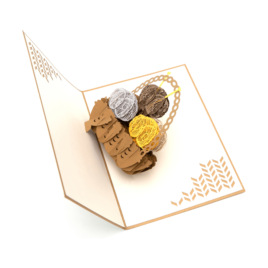 Knitting Basket - Abra Cards