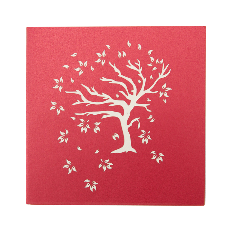 Maple Tree Pop Up Card