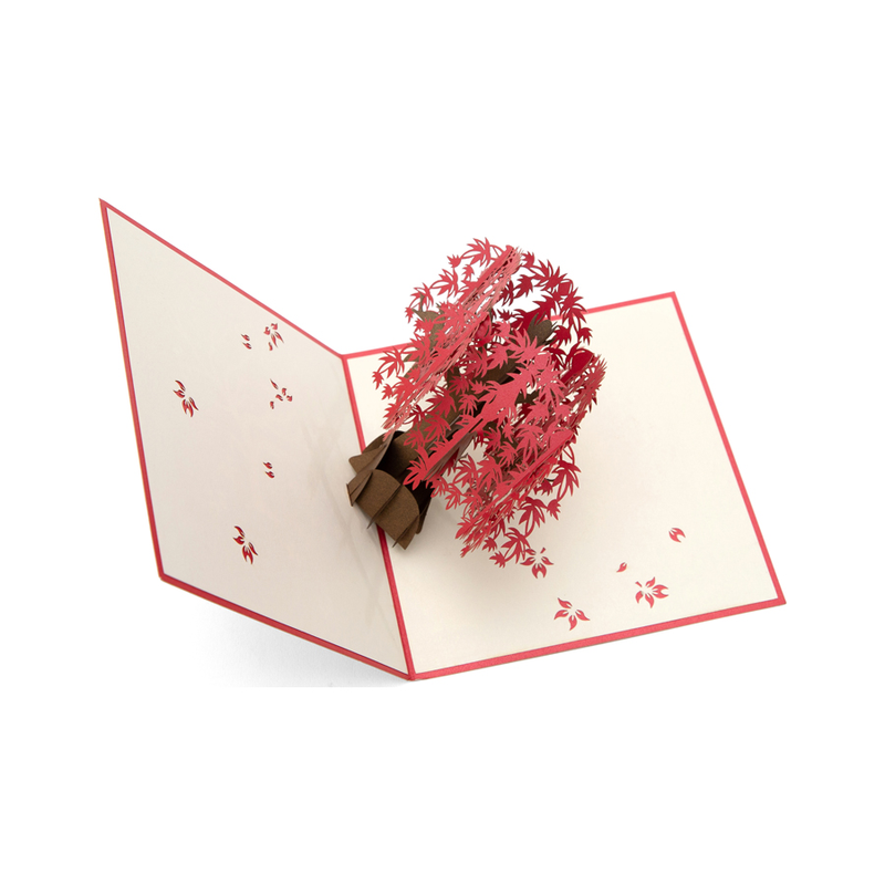 Maple Tree Pop Up Card