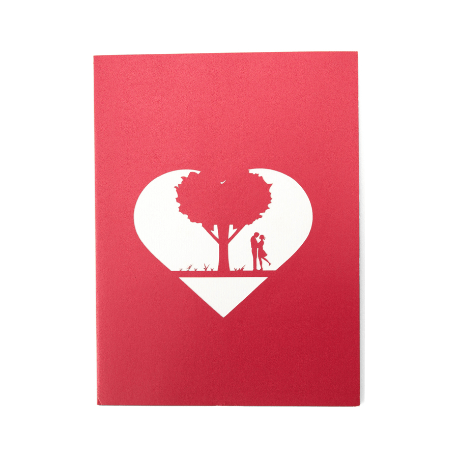 Red Love Tree - Abra Cards