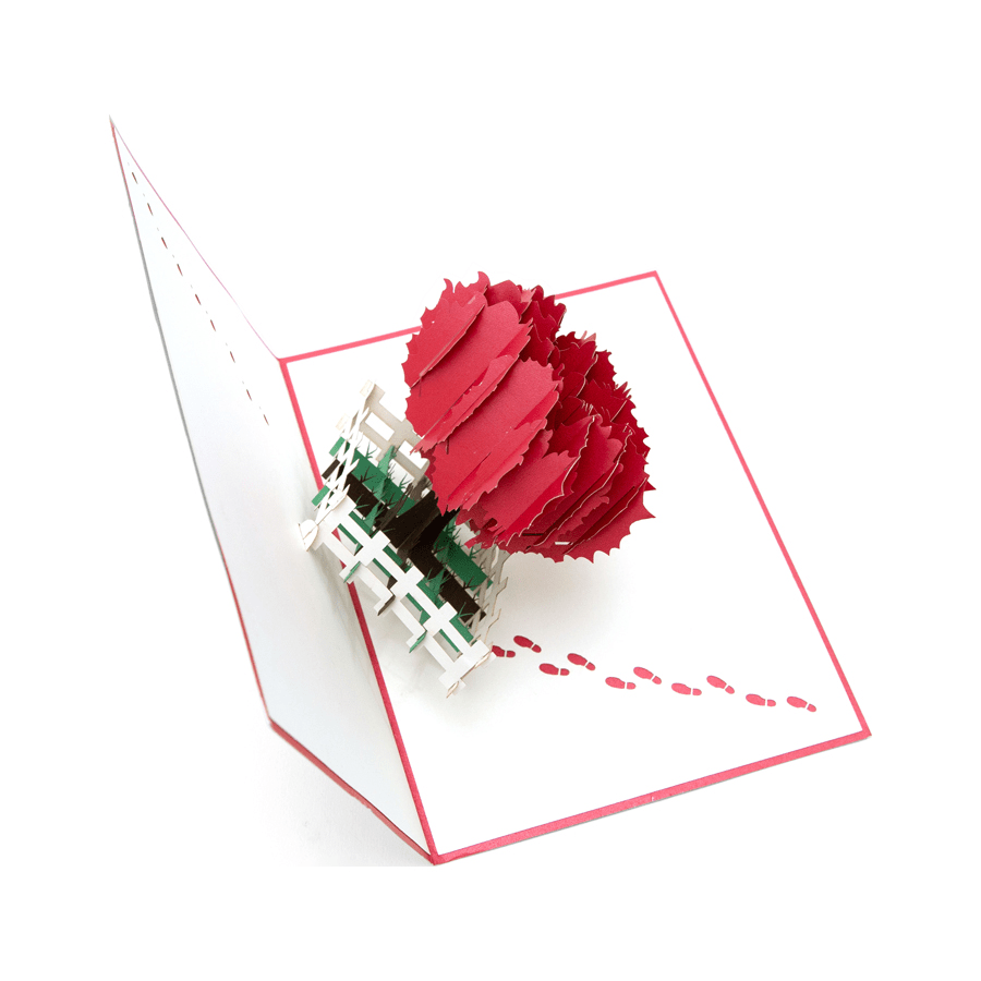 Red Love Tree - Abra Cards