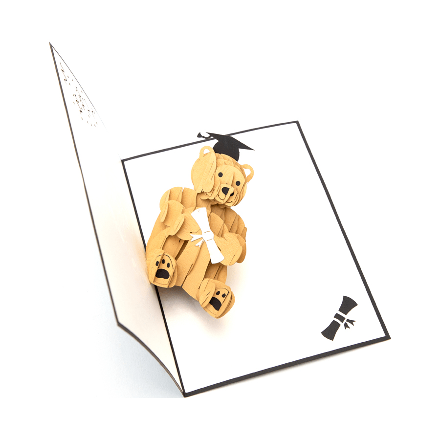 Teddy Bear Graduation - Abra Cards