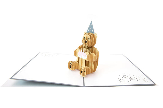 Teddy Bear Birthday - Abra Cards